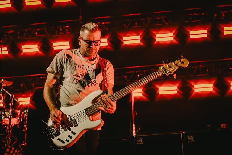 Bush performing live at AEC Theatre in Adelaide